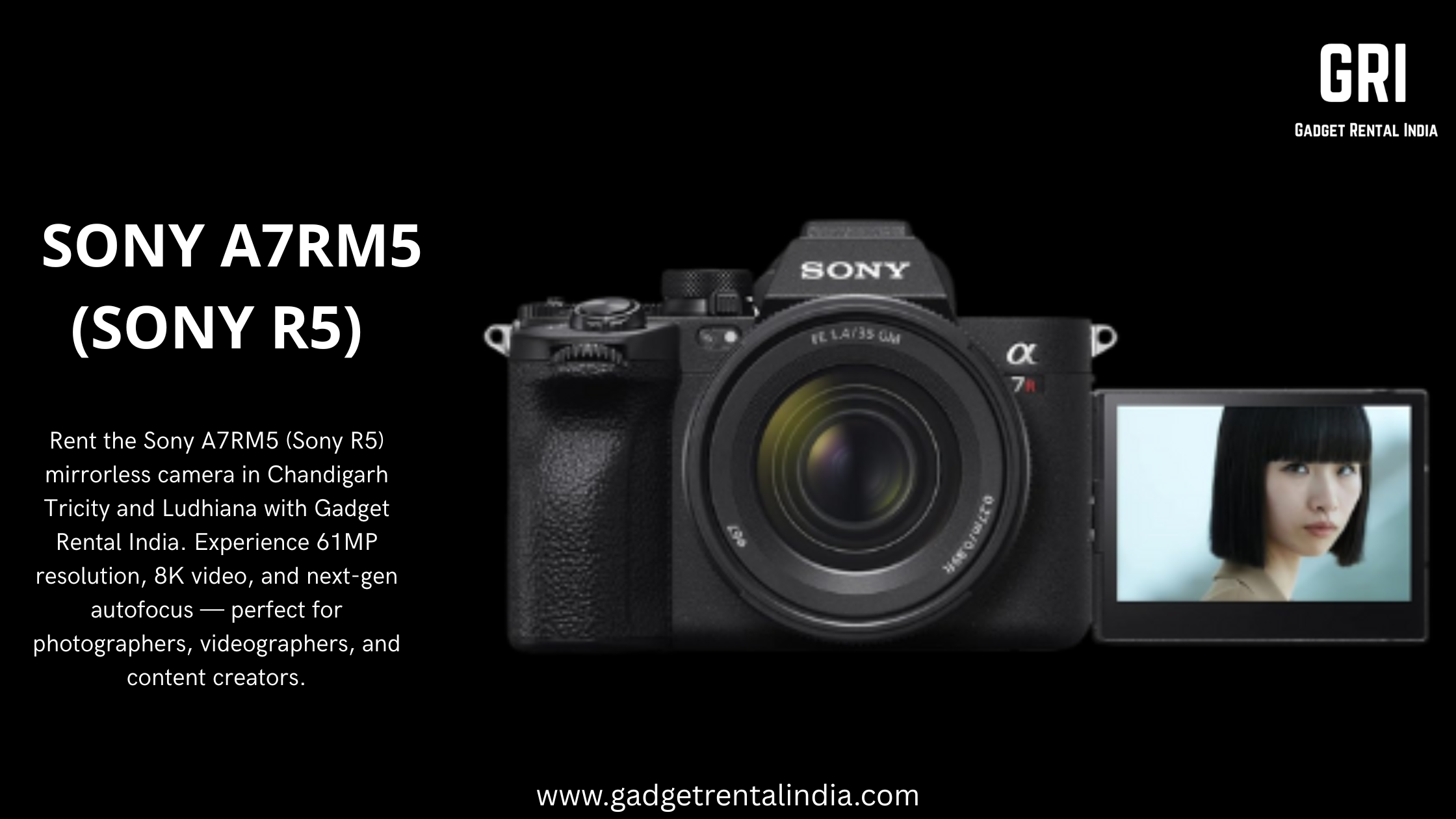Rent the Sony A7RM5 (Sony R5) Mirrorless Camera in Chandigarh Tricity and Ludhiana: The Ultimate Choice for Professionals #2 #2 – Copy